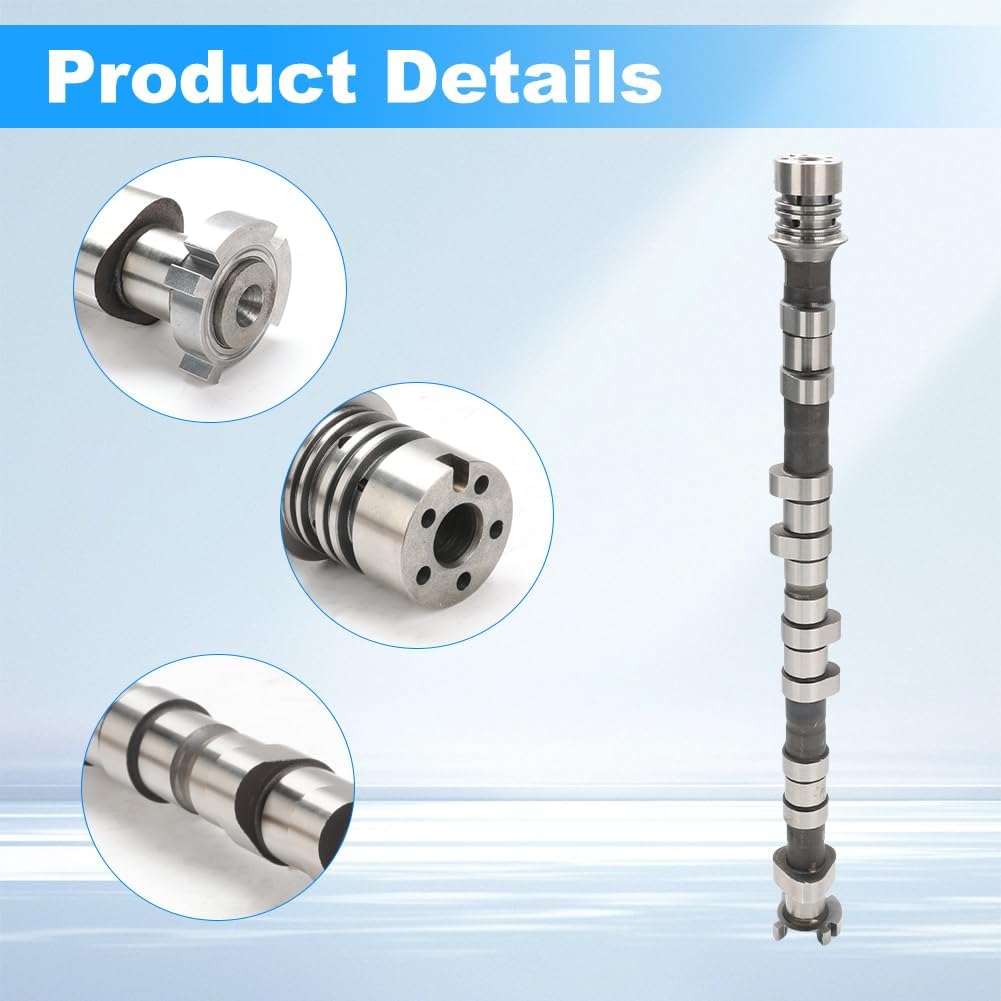 Engine Intake Camshaft Compatible with Buick Lacrosse Regal Verano Chevrolet Captiva Sport Equinox Impala Malibu Orlando GMC Terrain 2011-2017 Engine Camshaft Assembly Replacement for 12634207