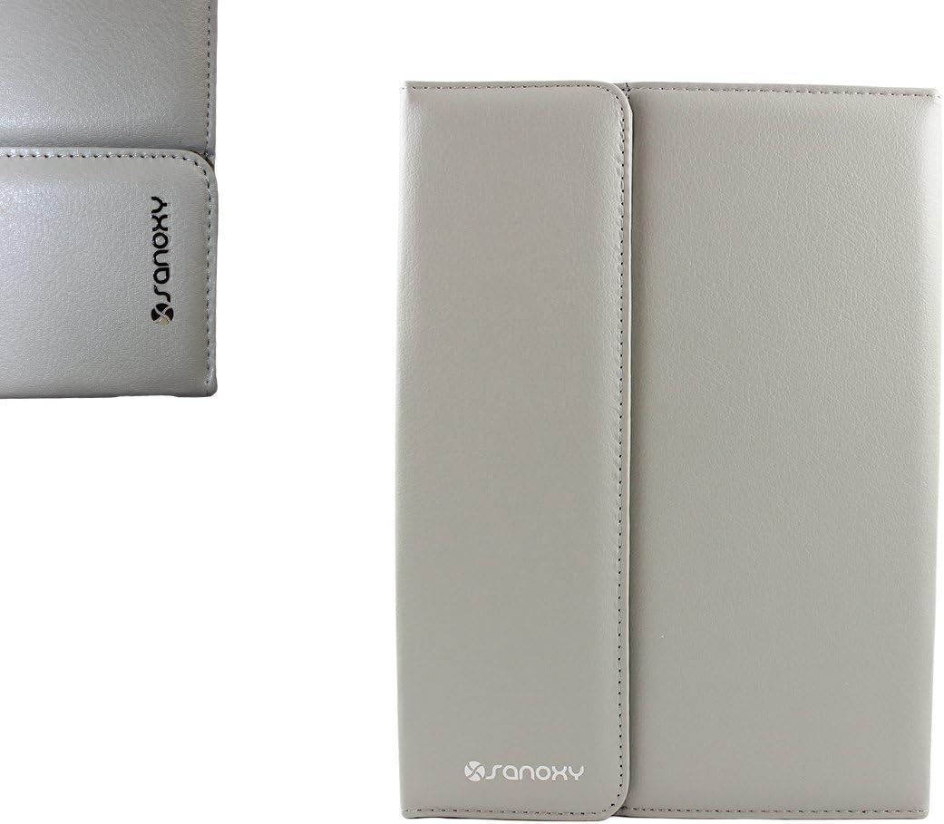 Sanoxy Bluetooth Keyboard PU Leather Case Cover for iPad 2/3/4, Purple (SANOXY-IPABTKYB-CS)
