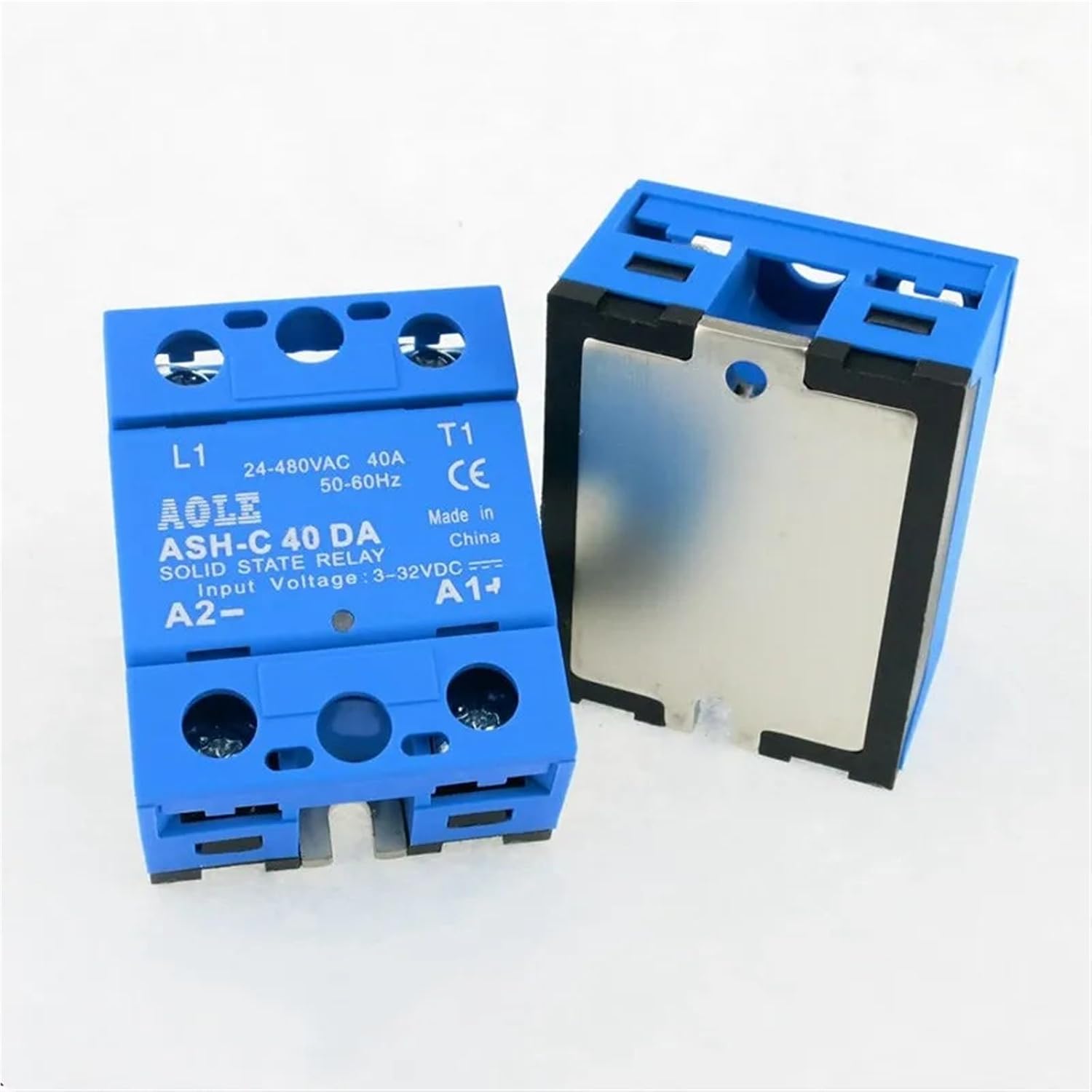 Solid State Relay ASH-C 40DA 40A /250V 3-32VDC Input 24-480VAC Output