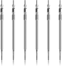 Ensun 68102087AA 6 Pcs Diesel Glow Plug - Dual Coils Fast Start - Compatible with 2007-2009 Freightliner Sprinter 2500 3500, Grand Cherokee, 2010-2013 Sprinter 2500 3500 3.0L