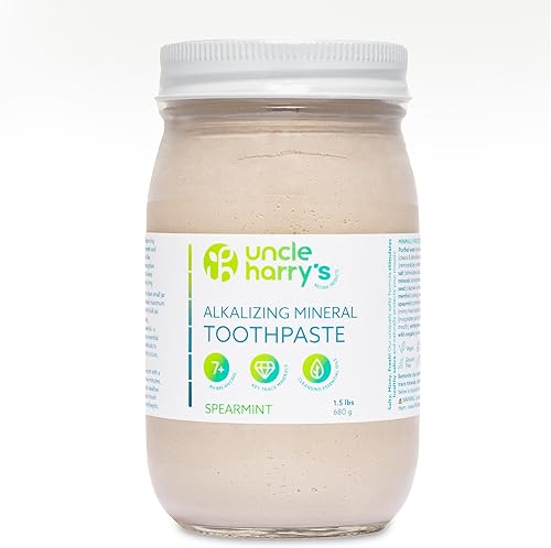 Miniatura 24 de Uncle Harry's Pasta de dientes remineralizante de menta verde | Pasta dental blanqueadora natural refresca el aliento y promueve el esmalte | Pasta