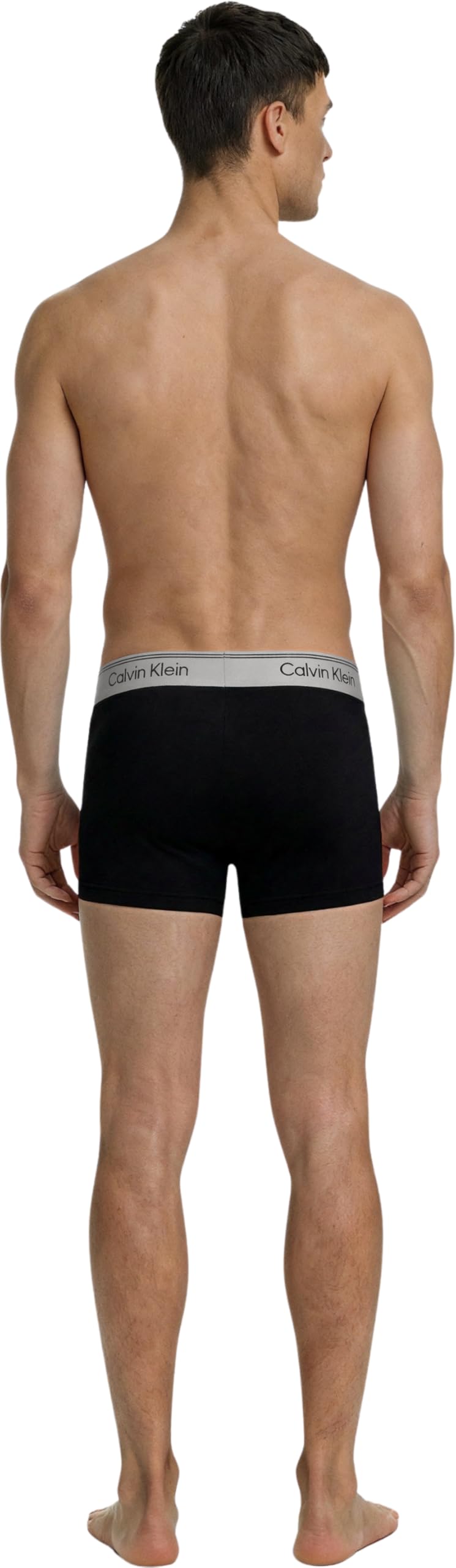 Calvin Klein Uomo Slip Boxer Confezione da 5 con Fascia con Logo, Nero (Black Bodies W/Black/Light Cast/Fe), M