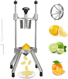 Commercial Lemon Cutter, 8-Wedge Citrus Wedger, Lemon Wedger Machine