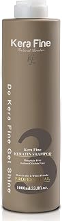 KERA FINE KF KERATIN SHAMPOO | 1000ML | SULFATE FREE | PARABEN FREE | PHOSPHATE FREE, SODIUM CHLORIDE FREE | KERATIN SOY &... Price In India