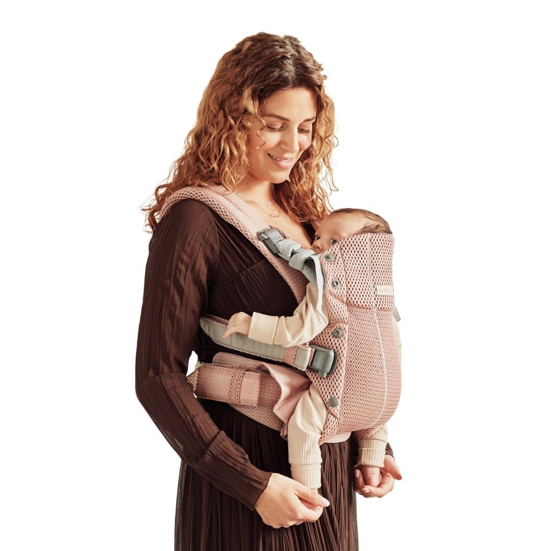 Amazon.com: BabyBjörn Baby Carrier Harmony, Dusty Pink, 3D Mesh