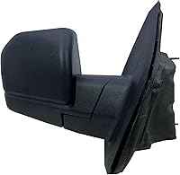 Vista 5 de Espejo de repuesto para puerta lateral derecha del pasajero, vidrio eléctrico plegable manual, sin calefacción, sin luz de señal, con sensor