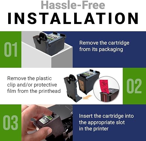 Miniatura 5 de VersaInk -Nano 64 MS MICR Cartucho de tinta negra para impresión de cheques y paquete de cartuchos de tinta tricolor VersaInk-Nano 64 CS (combo 64),