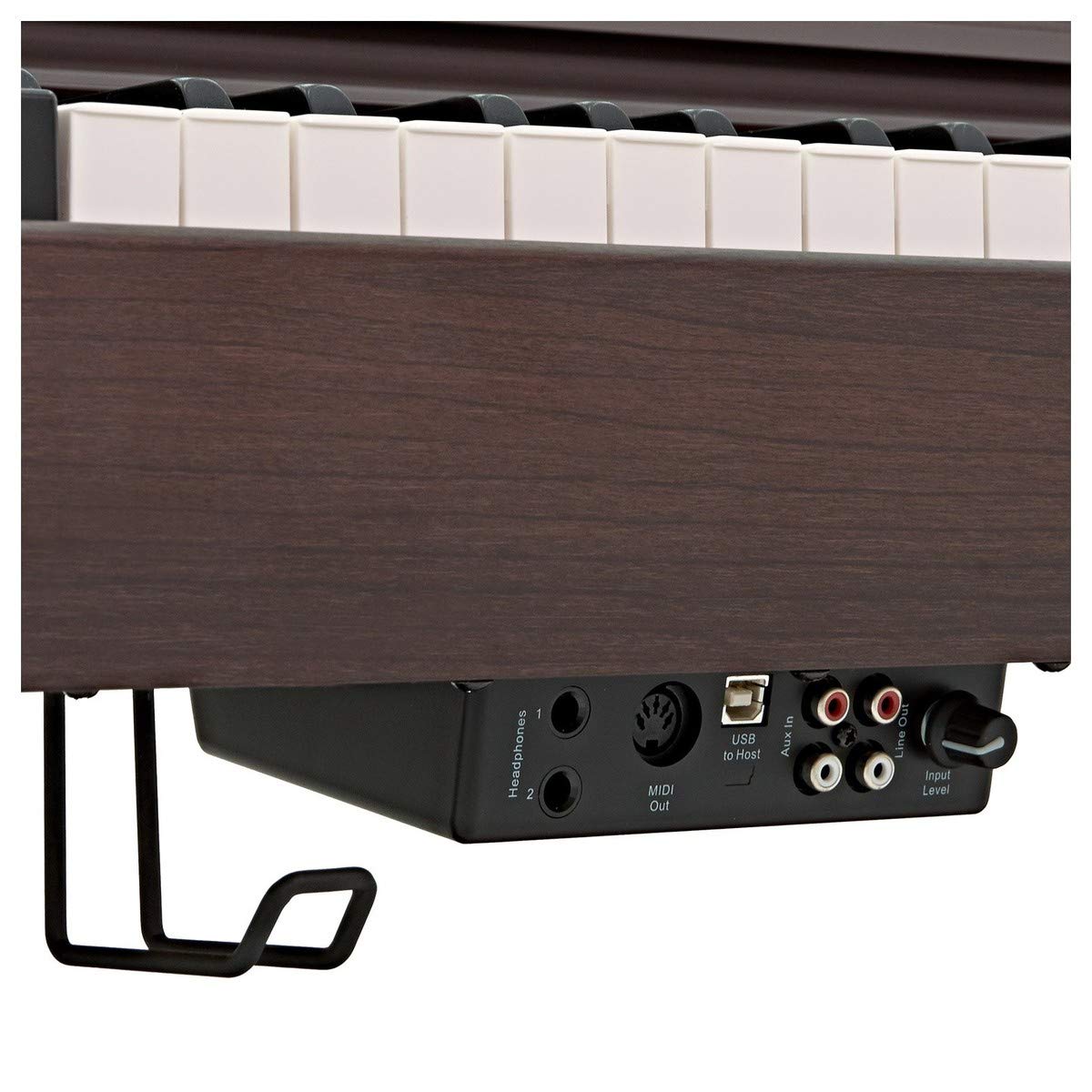 DP-10X Pianoforte Digitale di Gear4music + Accessori, Palissandro Scuro | 88 Tasti ad Azione Martelletto per un Jeu Espressivo, Registrazione USB e Memoria Interna, Metronomo e Modalità Apprendimento