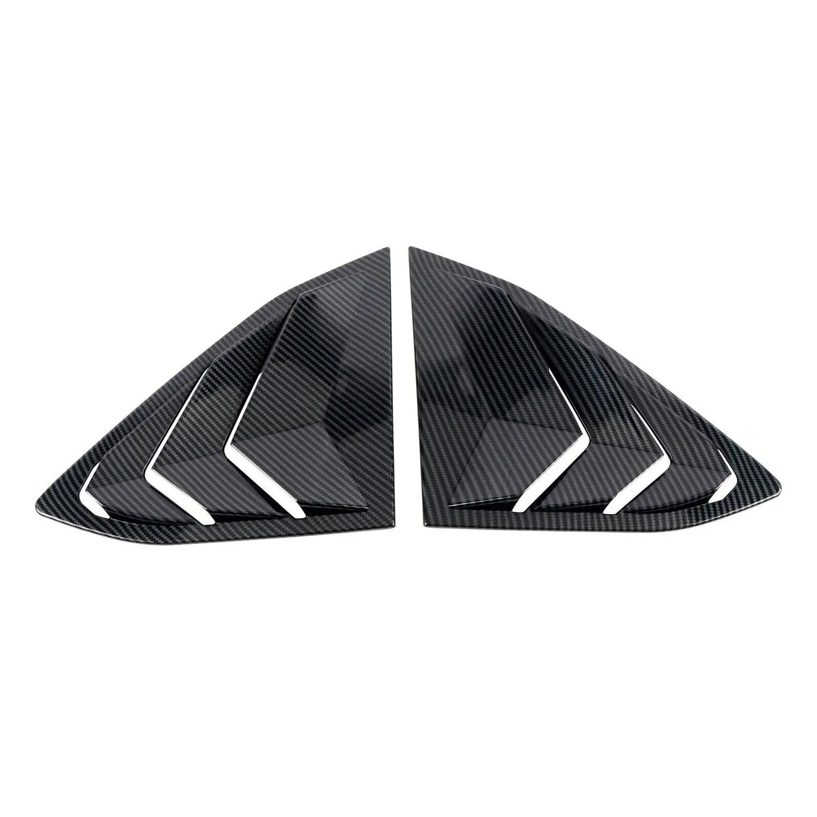 For Chevrolet For Corvette C8 20202023 Car Rear Window Side Vent Shutter Louver Cover Trim