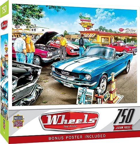 MasterPieces 750 Piece Jigsaw Puzzle, Top Prize, 18"x24", Bo
