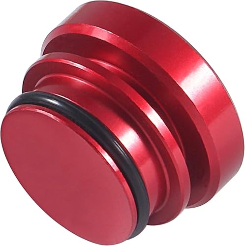 Miniatura 8 de Paquete de 2 tapones de repuesto de aluminio Billet para encendedor de cigarrillos de automóvil, botón de expulsión de misil, botón universal para