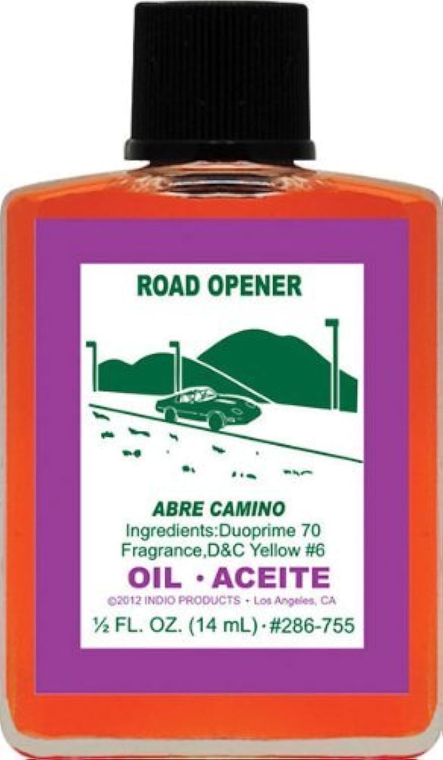INDIO Oil- Road Opener ABRE Camino 1/2oz