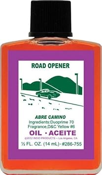 INDIO Oil- Road Opener ABRE Camino 1/2oz