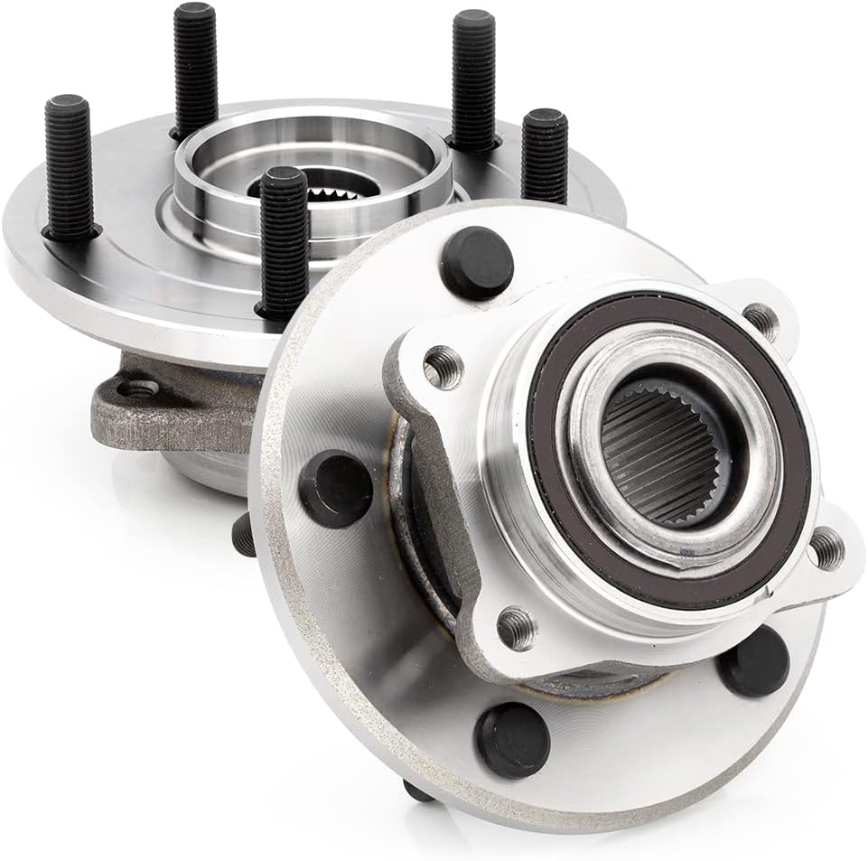 2Pcs of Front Wheel Hub Bearing Assembly Compatible with Dodge Journey 2009-2020, 5 Lugs, with ABS [513286-x2]