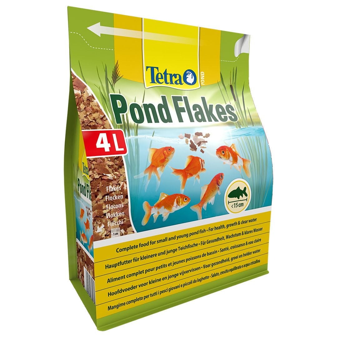 Tetra 4l Pond Flake Fish Food