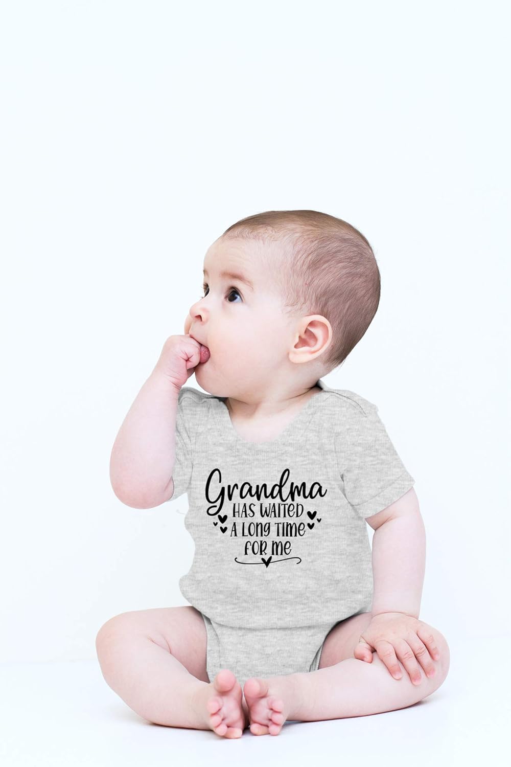 CBTwear Grandma Has Waited a Long Time Baby Bodysuit Funny Infant Outfit Adorable Romper Clothing - Image 2