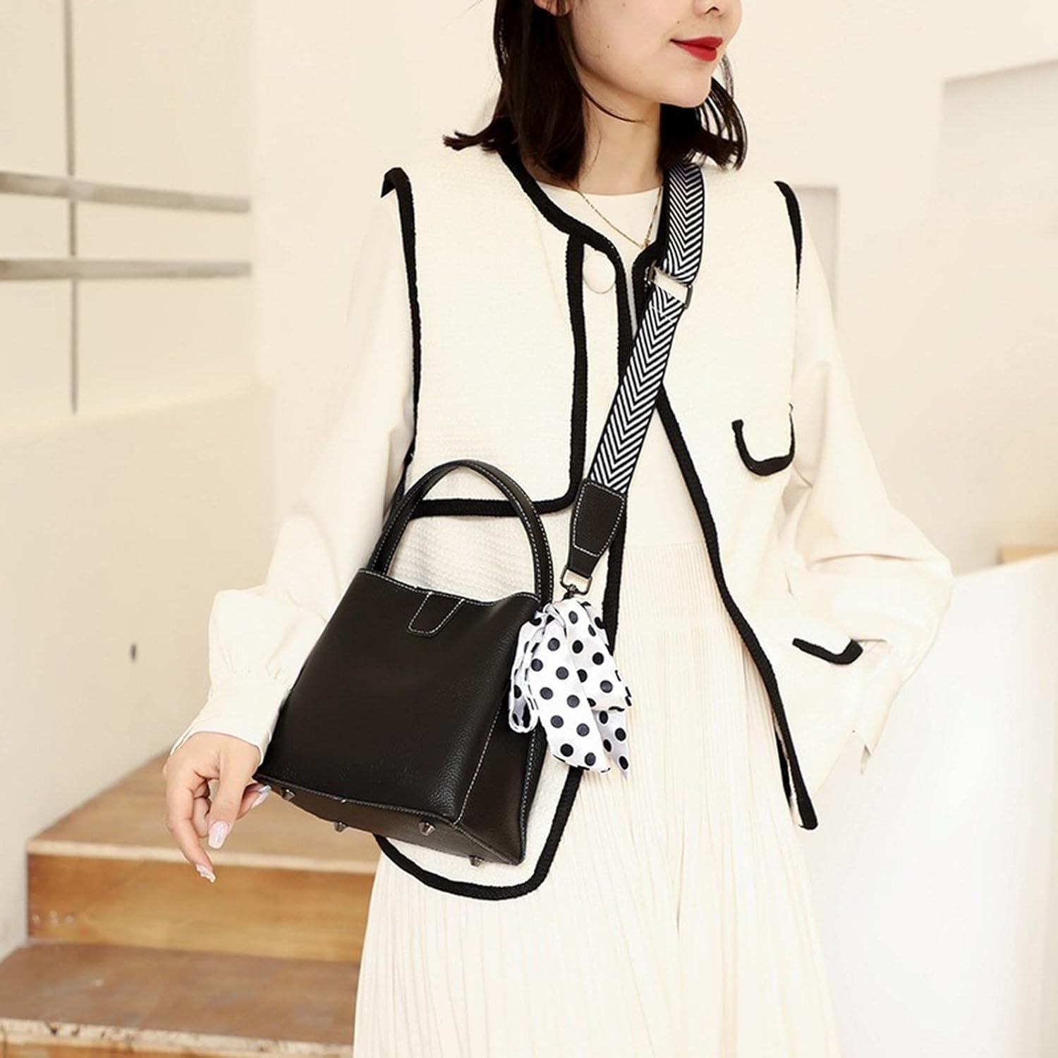 SOYDAN ショルダーバッグ レディース 本革トートバッグヘッドレイヤー牛皮リッチ穀物女性ハンドバッグファッションクロスボディバッ