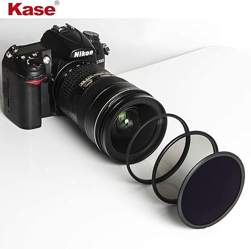 Miniatura 4 de Kase Wolverine - Kit de filtro magnético de vidrio óptico templado a prueba de golpes de 3.740 in, incluye tapa de lente magnética CPL ND1000 Grad