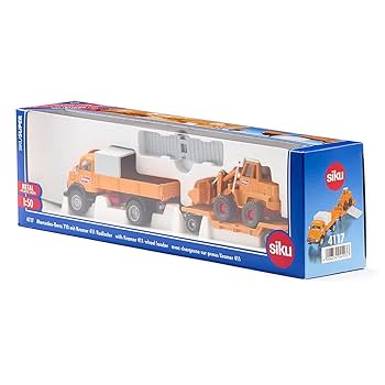 Siku 4117 Mercedes Benz 710 Truck with Kramer 411 Wheel