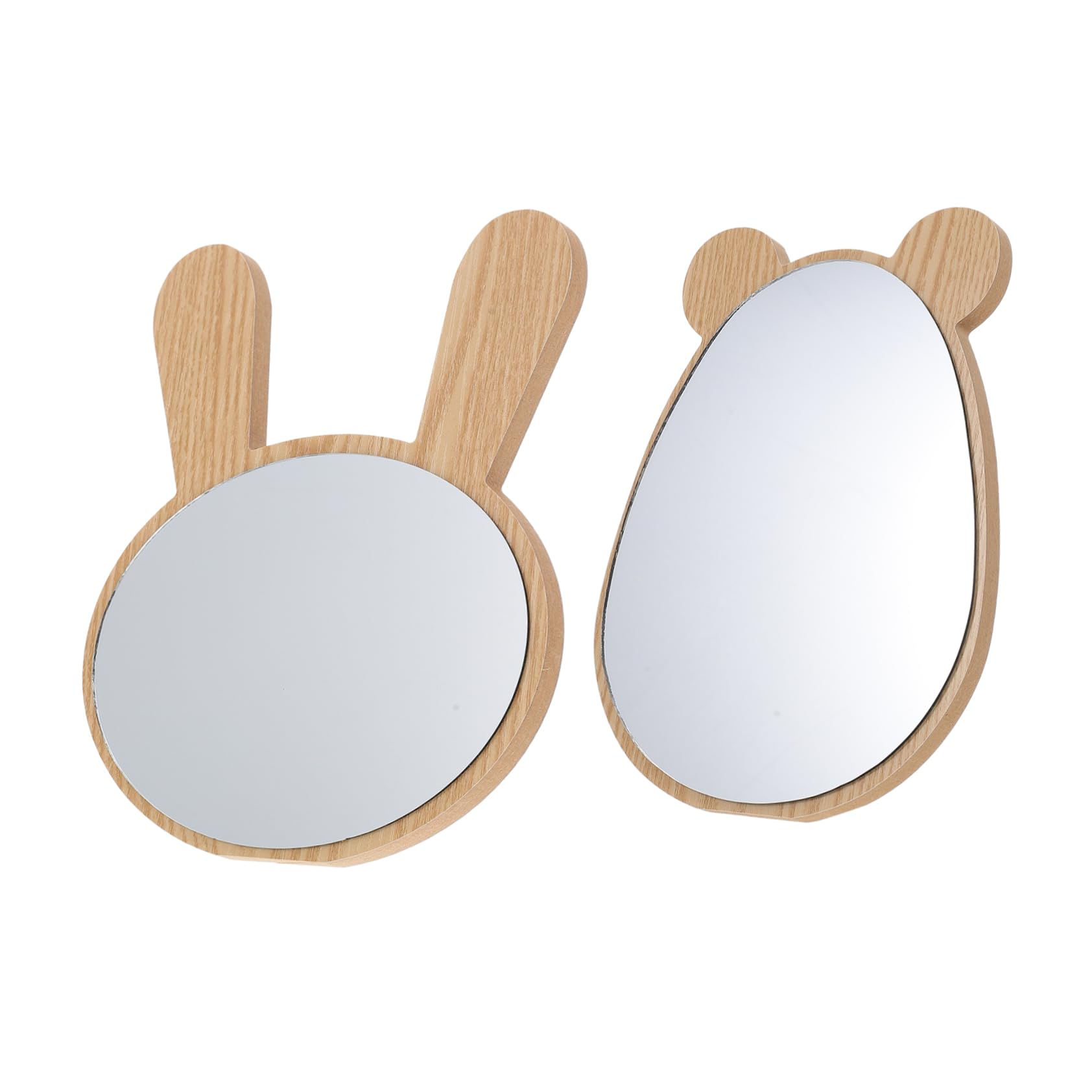 Miroir cosmétique durable en bois pour chambre et bureau Homoyoyo