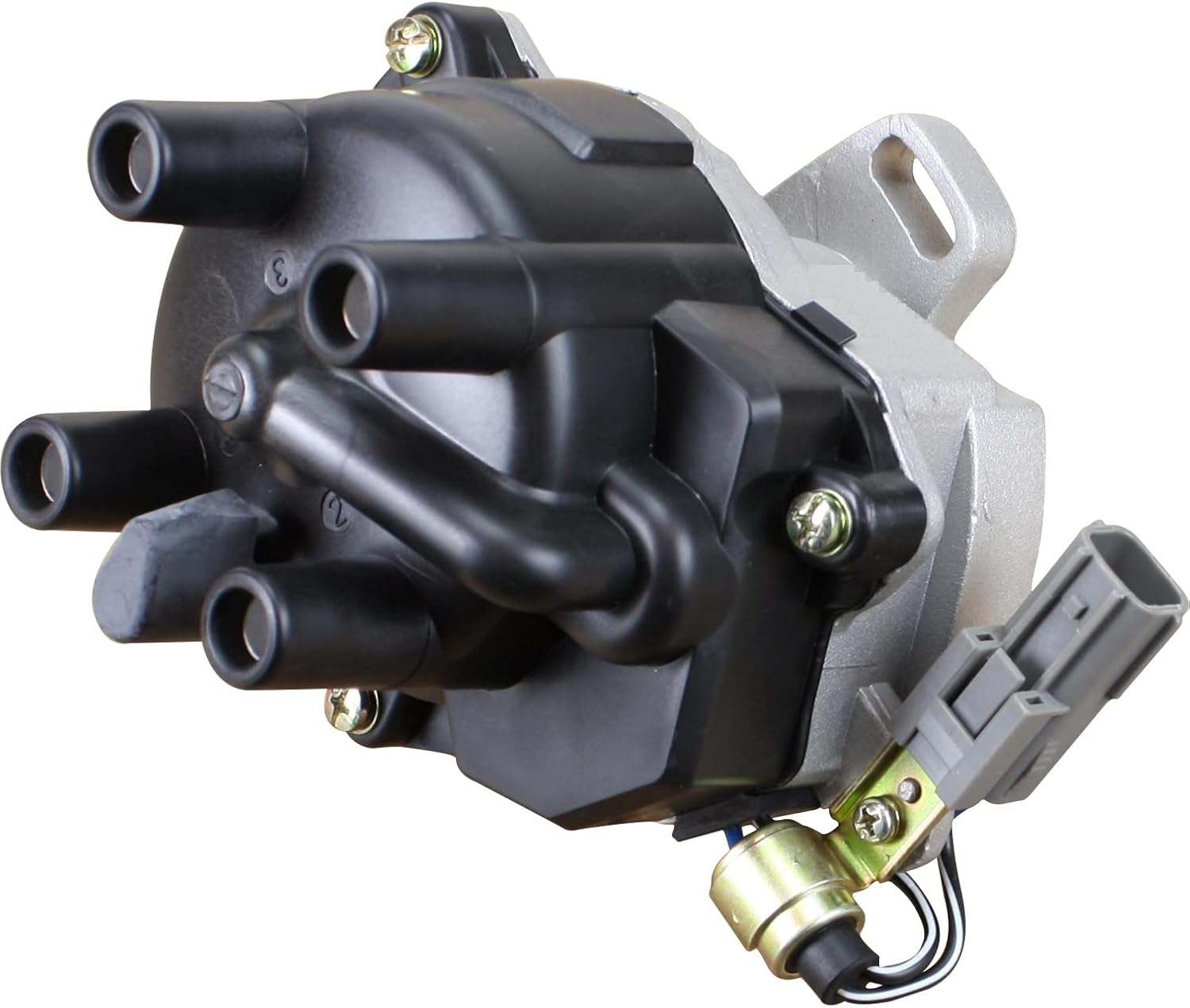 AIP Electronics Complete Premium Electronic Ignition Distributor Compatible with Nissan Altima 1996-2001 2.4L NS30 22100-9E001 OEM Fit D9E001