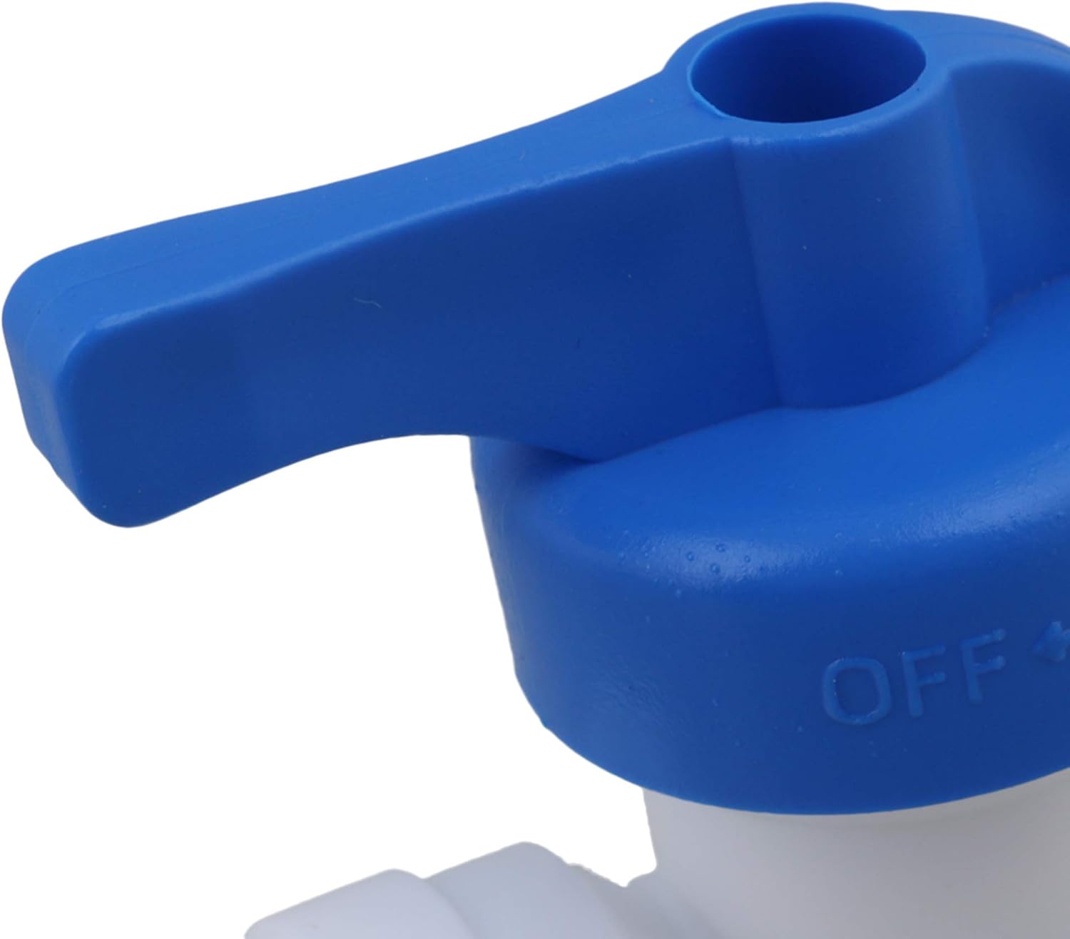 BQLZR Equal Straight OD Tube Ball Valve Quick Connect Fitting 1/4" RO Water System Pack of 5