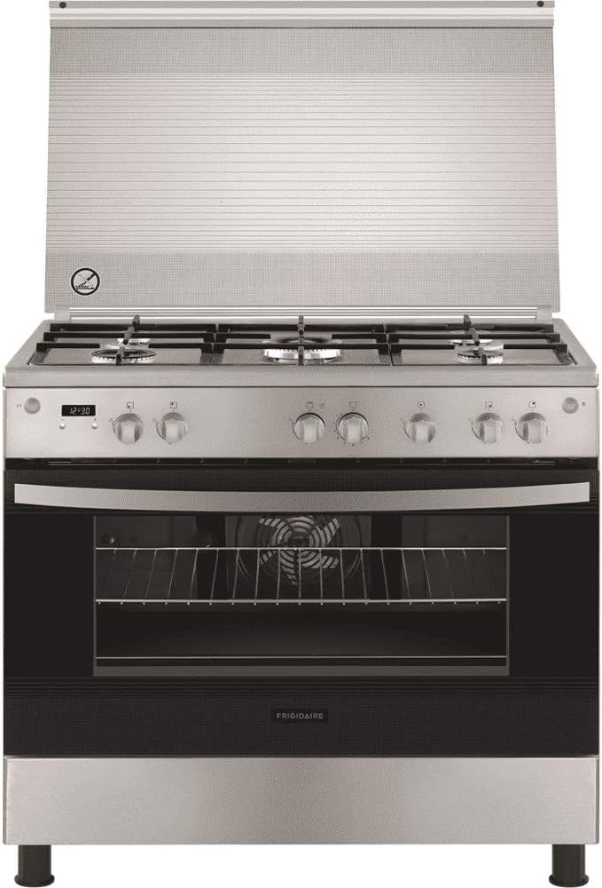 Free Standing Gas Cooker, Silver -FNGE90JGRSO, 2 Years Warranty