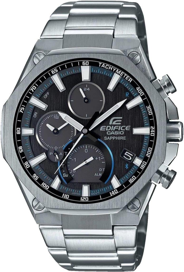 Casio Edifice Watch EQB-1100D-1AER, srebro, bransoletka