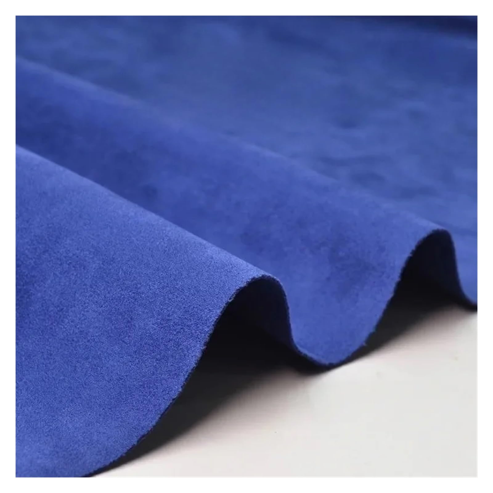 Tela de gamuza sintética azul de 50x150cm para confección de complementos 8