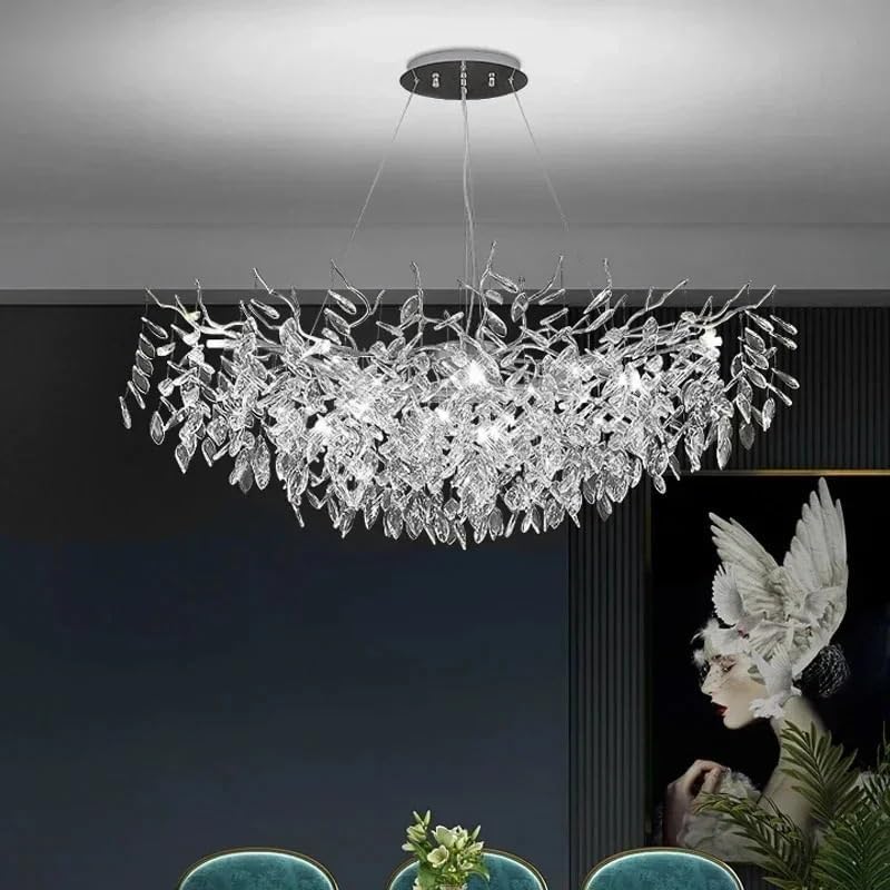 Luxury Modern Crystal Led Chandelier Restaurant Living Room Bedroom Decorative Chandelier,for Decoration