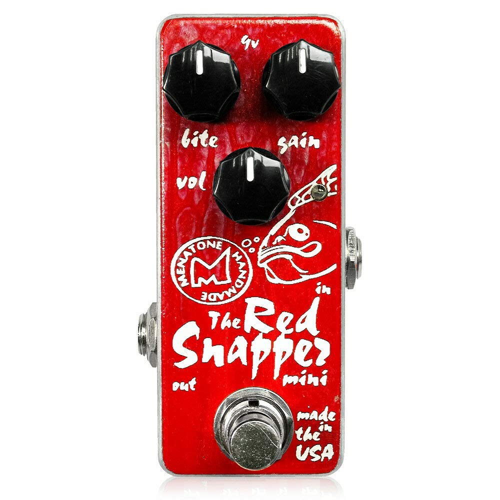 Amazon | Menatone Red Snapper Mini コンパクトエフェクター オーバー