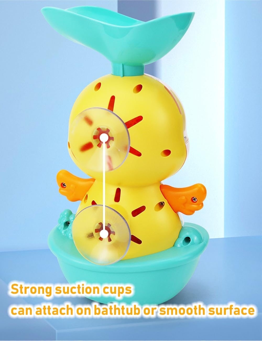 Bath Toys for 12 24 36 Months Babies, Bathtub Toys for Toddlers Kids Ages 1-3, 4-8, Waterfall Bath Toys for Boys and Girls, Small image 3 of 7 B0CSKBX2ND