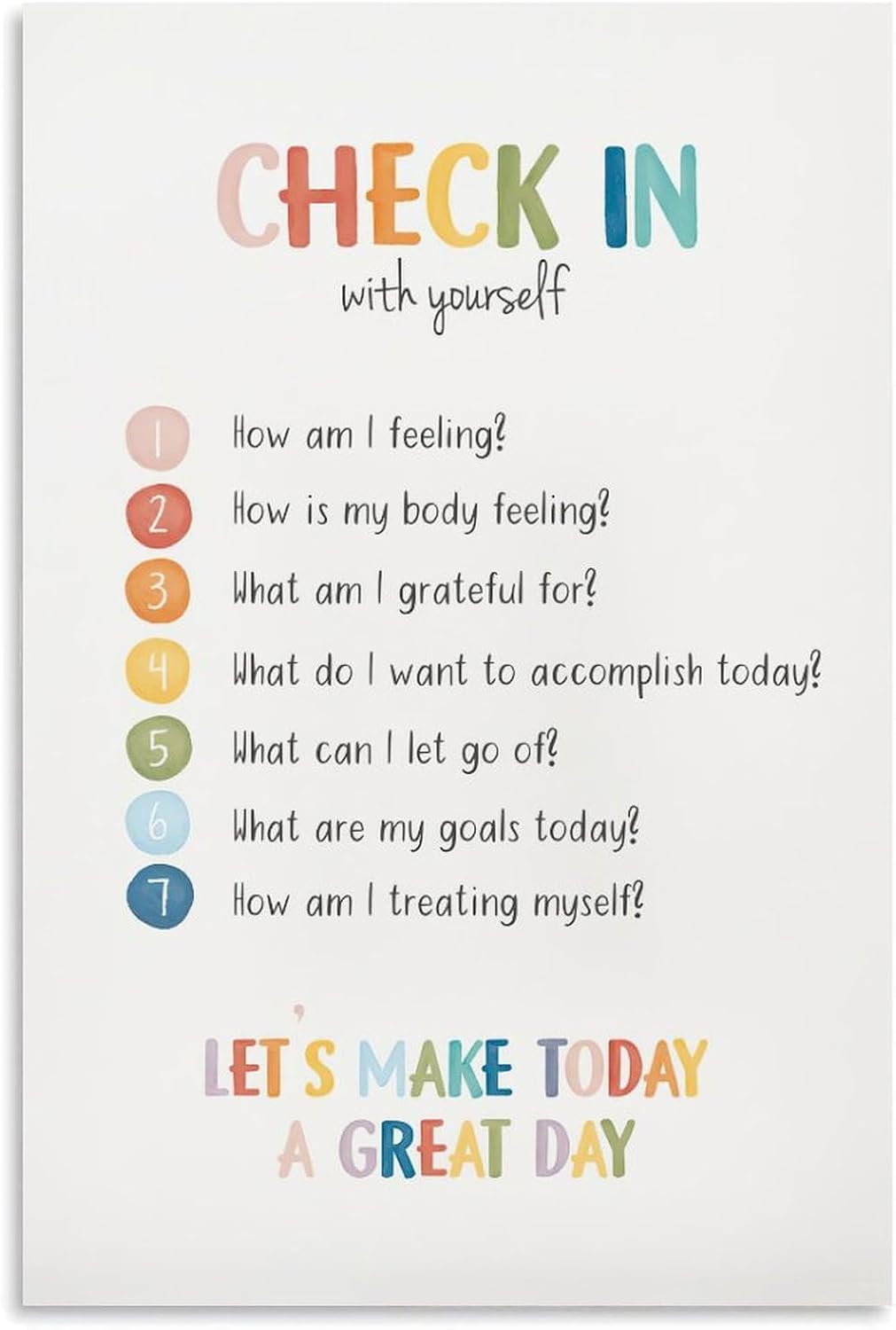 BFXLMKI Daily Checkin Poster, School Counselor