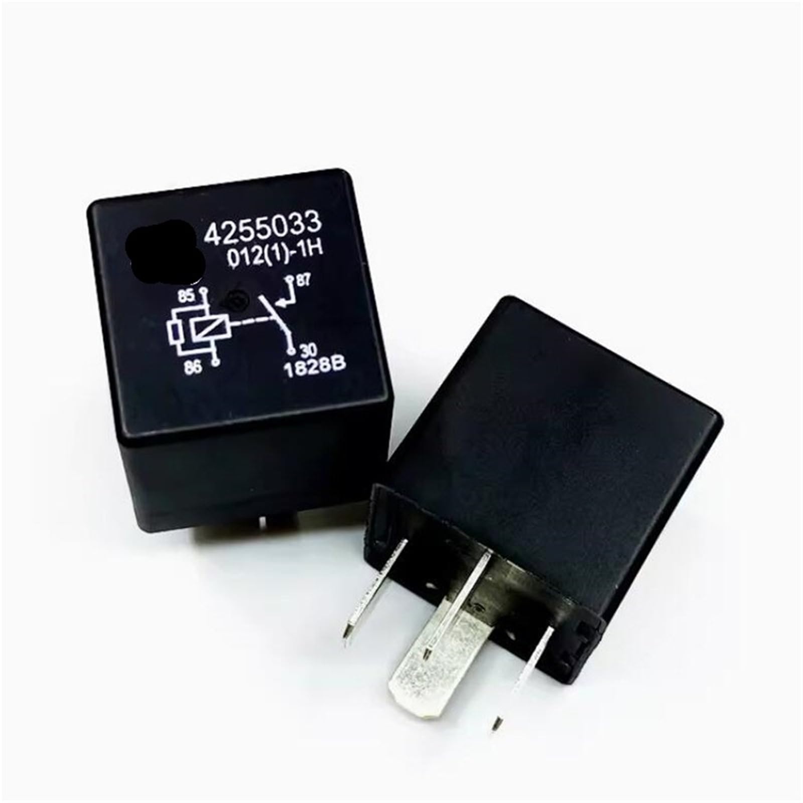 Relais 4255033 12V CC 4 broches pour commutation de puissance - Lot de 10 - 2