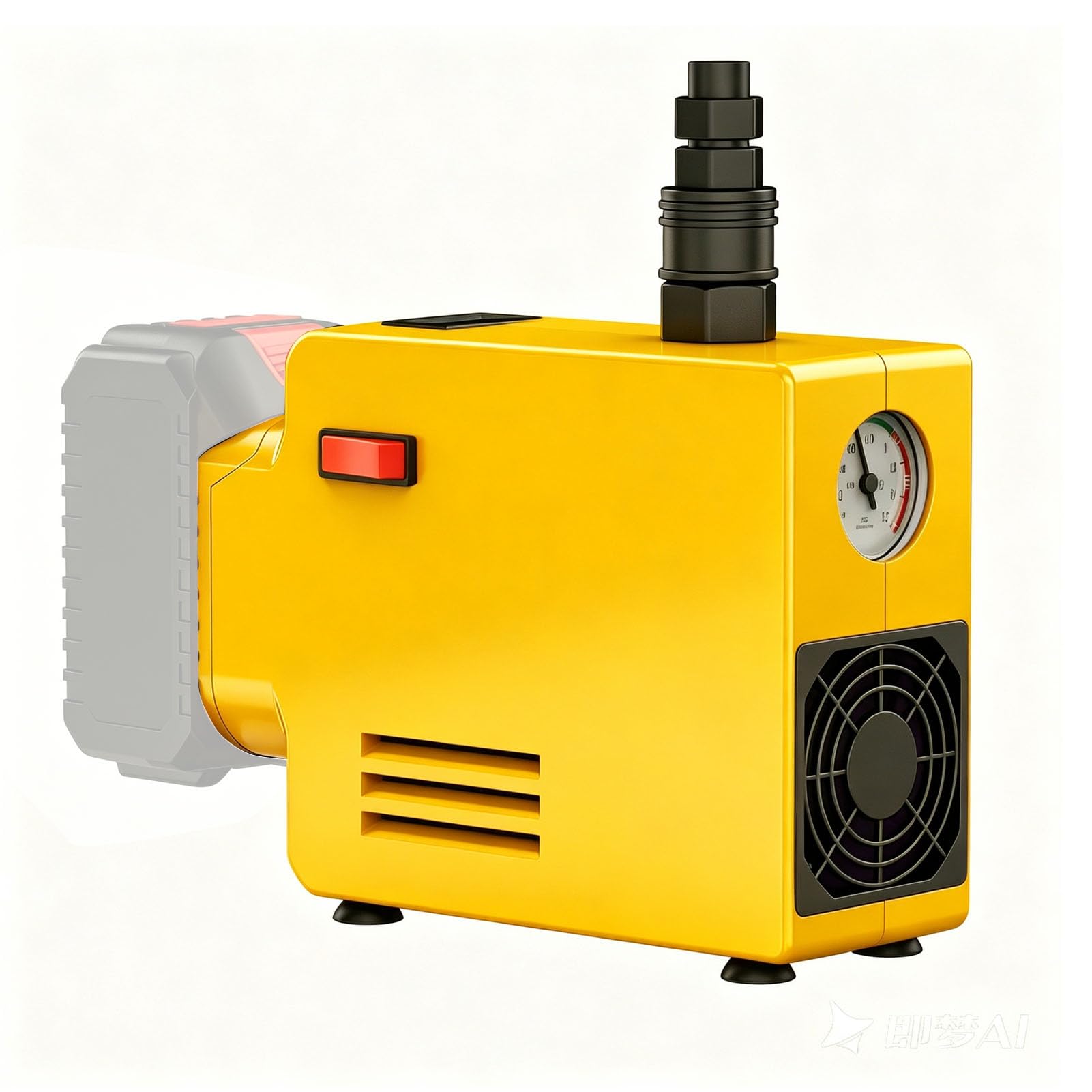 Luocute Compresor de Aire Inalámbrico para Batería Makita de 18V, 175 PSI