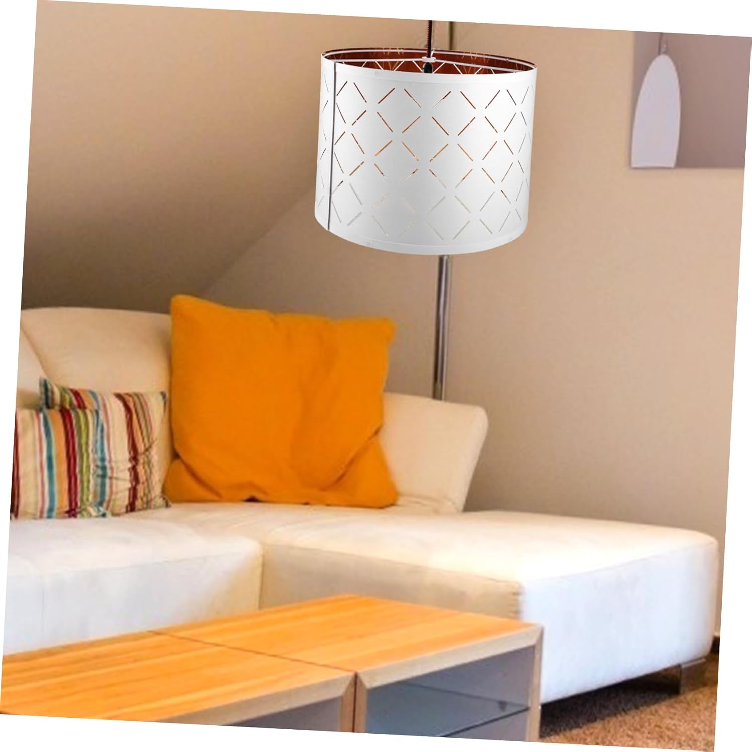 Replacement Shades for Lamps Decorative Fabric Lampshade Simple Delicate Design