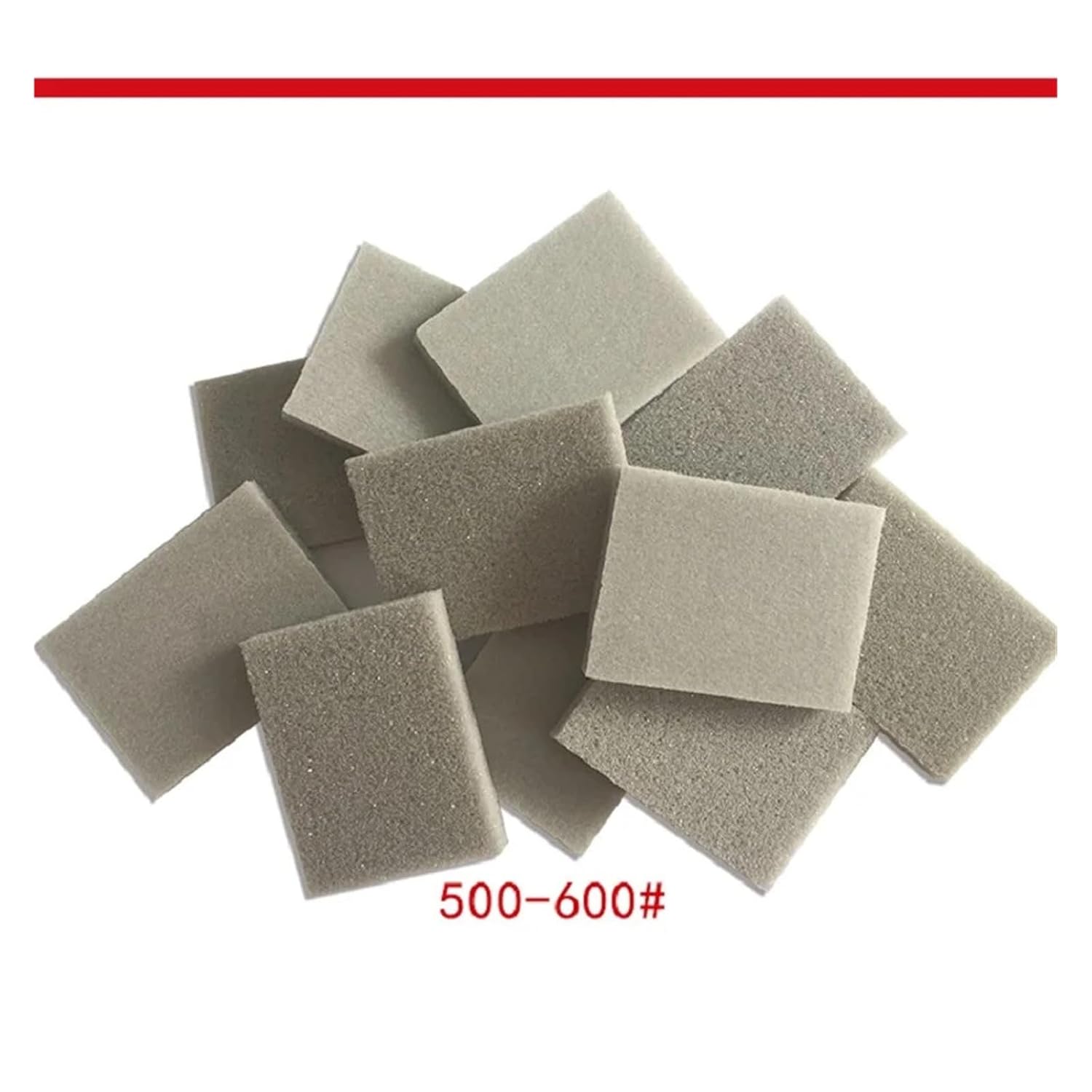 20Pcs Soft Foam Sponge Sanding Block Wet Dry Sandpaper 300-1500 Grit Abrasive Sand Paper for Model Fiberglass Plastic Polishing