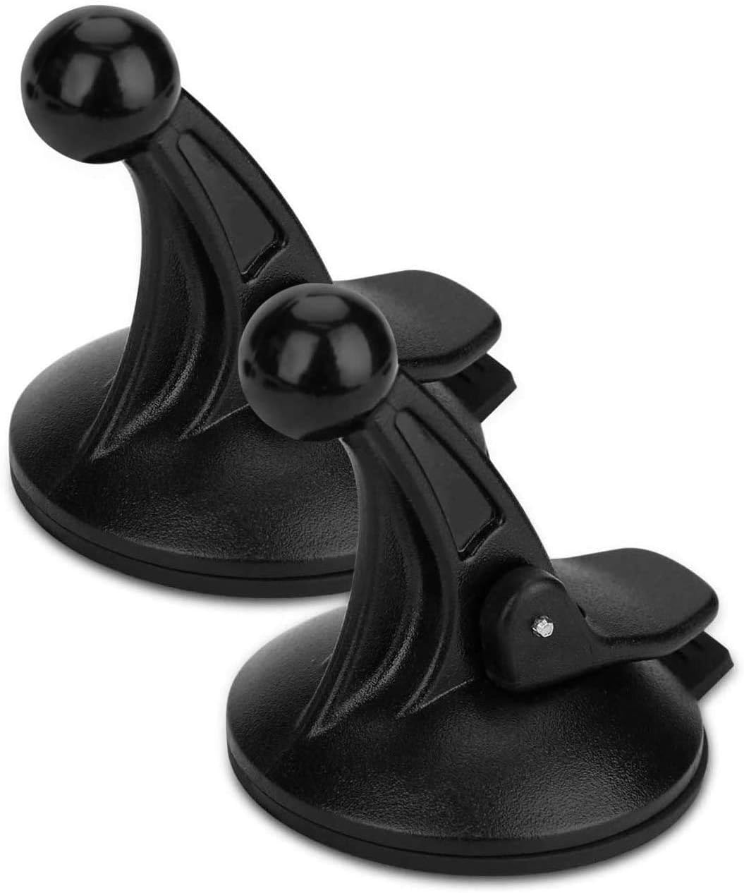 SoeKoa GPS Windshield Mount Holder Compatible with Garmin GPS Nuvi Drive for Car Windscreen (2 Pack)