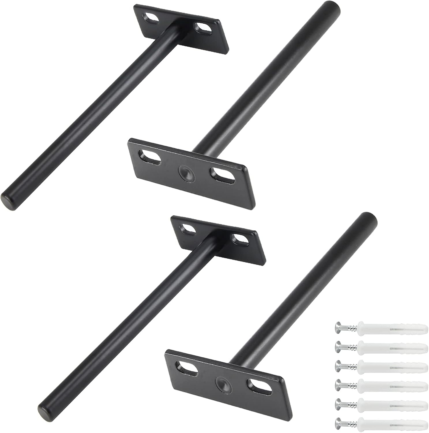 4 Pcs Floating Shelf Bracket 5 Inch Shelf Brackets