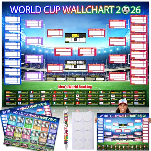 Word Cup 2026 Schedule & Team Poster Set