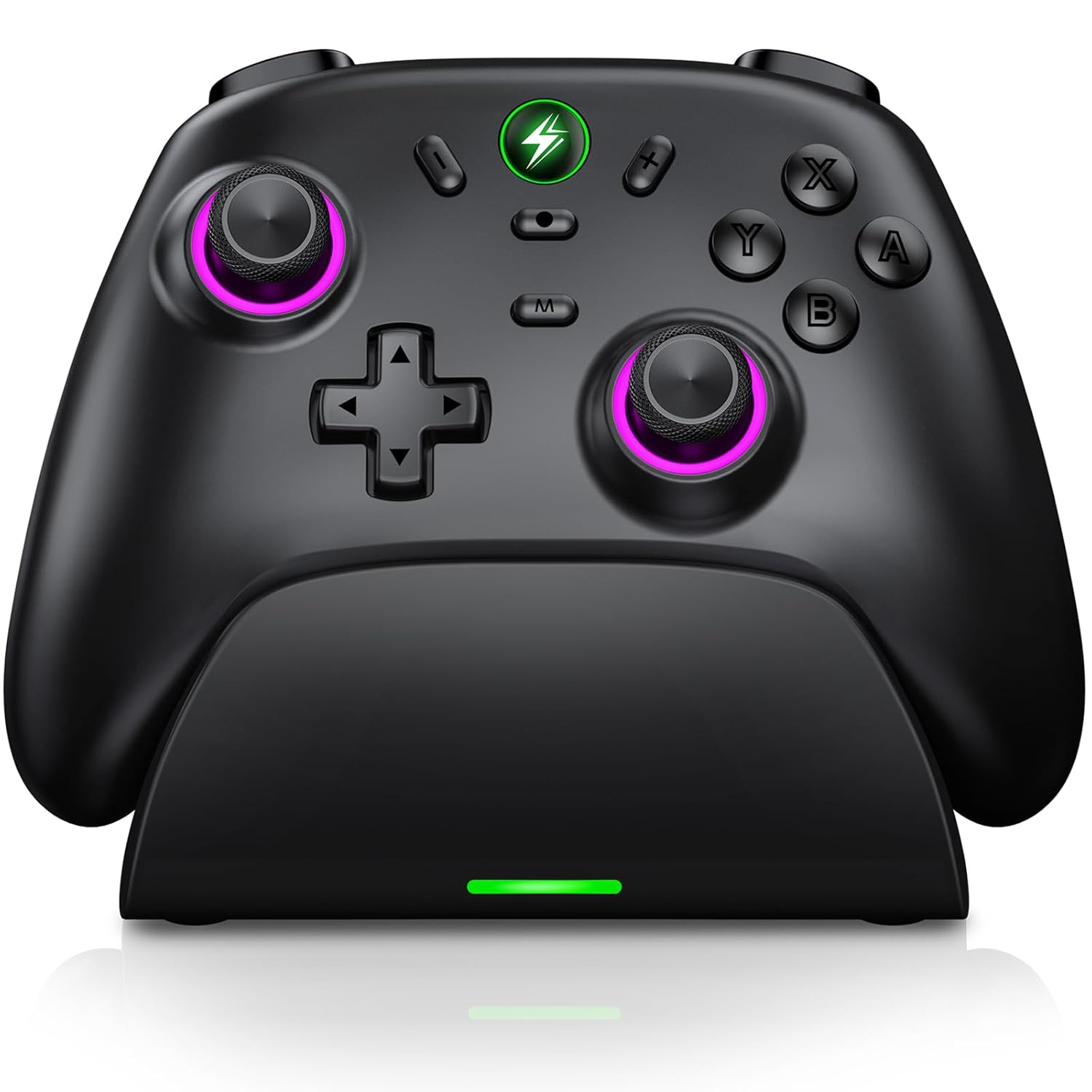 Wireless Switch Controller for Nintendo Switch 2 Controller/Switch Lite/Switch OLED, Switch Pro controller for IOS Android,Switch Remote Gamepad with Motion Control/Vibration/Turbo/Wakeup Sega Genesis Games