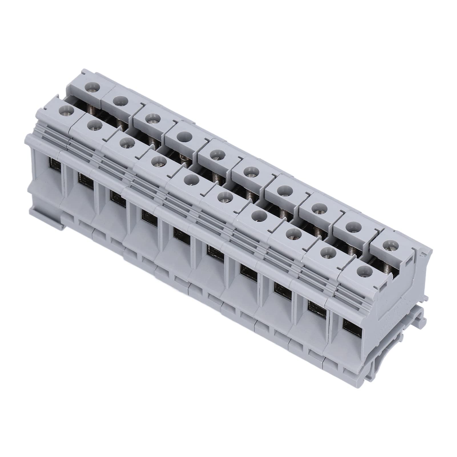 Morsettiera per guida, Morsettiera per guida DIN Buona conduttività Universale 25mm² 800V UK-25N Professionale per connessione elettrica per tecnici