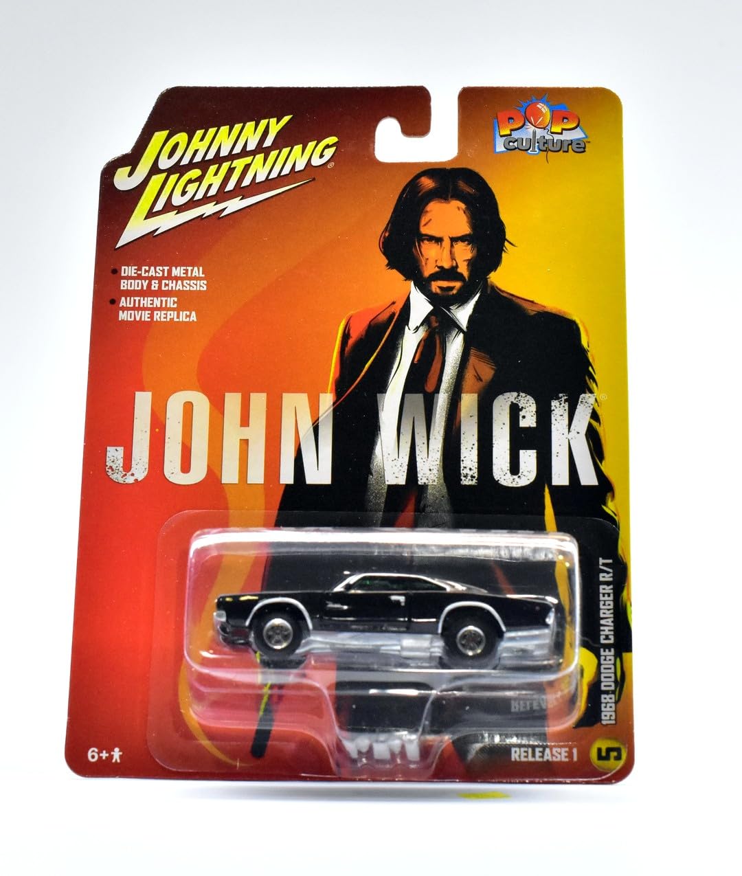 Amazon | Johnny Lightning JLPC016 ポップカルチャー 1968 ダッジ