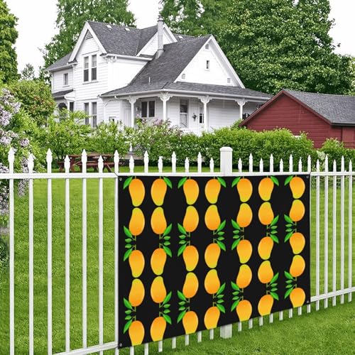 Bannières et drapeaux imprimés mangue pour décoration de vacances - 4
