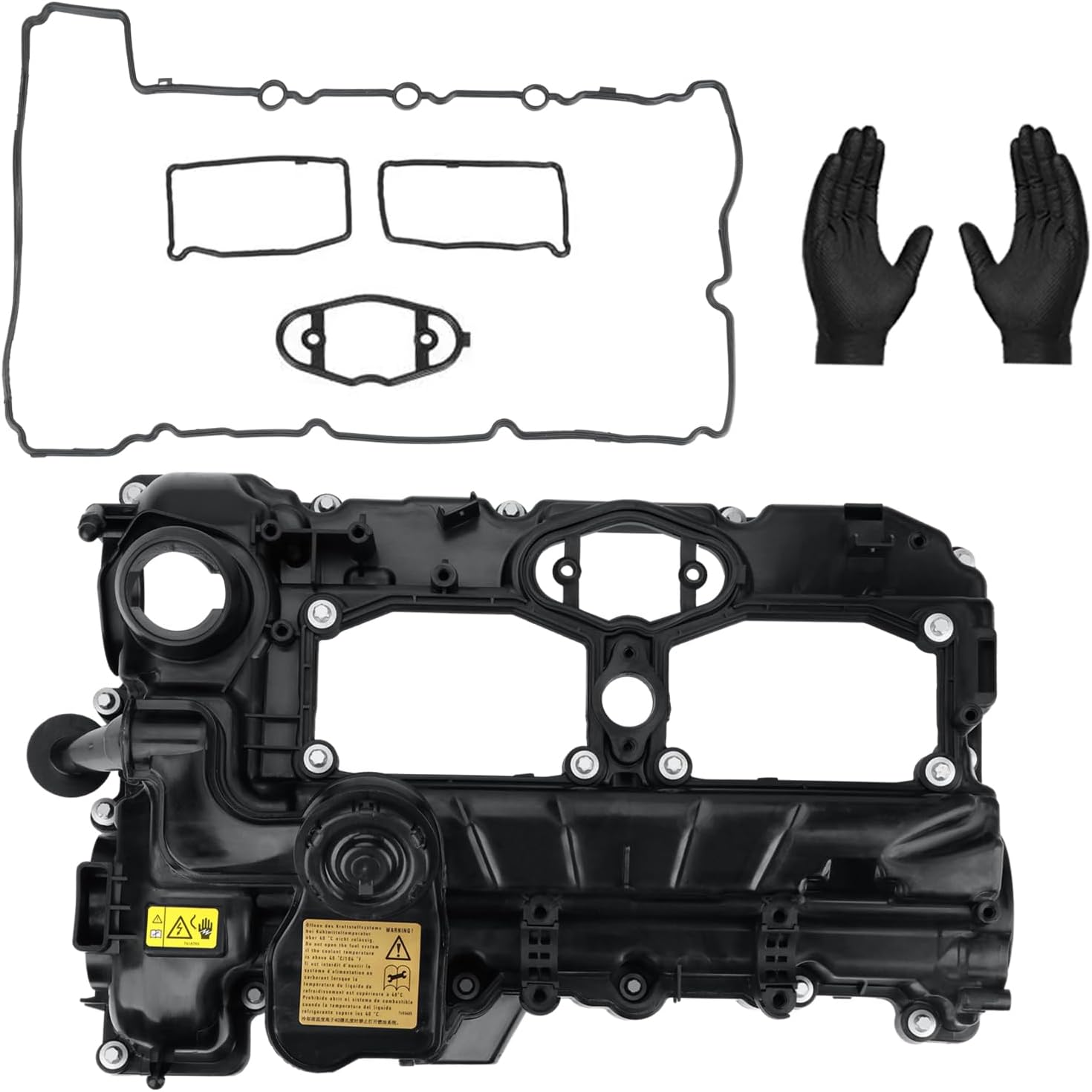 Amazon.com: Engine Valve Cover kit w/Gaskets & Bolts Compatible with ...