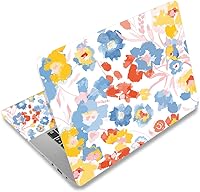 Vista 158 de Adhesivo para laptop de 12.1-15.6 pulgadas, calcomanía reutilizable universal de vinilo para laptop, protector de arte impermeable en color panal