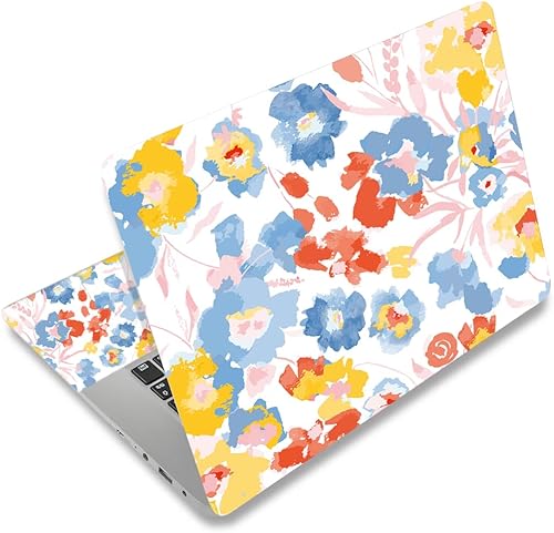 Miniatura 158 de Adhesivo para laptop de 12.1-15.6 pulgadas, calcomanía reutilizable universal de vinilo para laptop, protector de arte impermeable en color panal