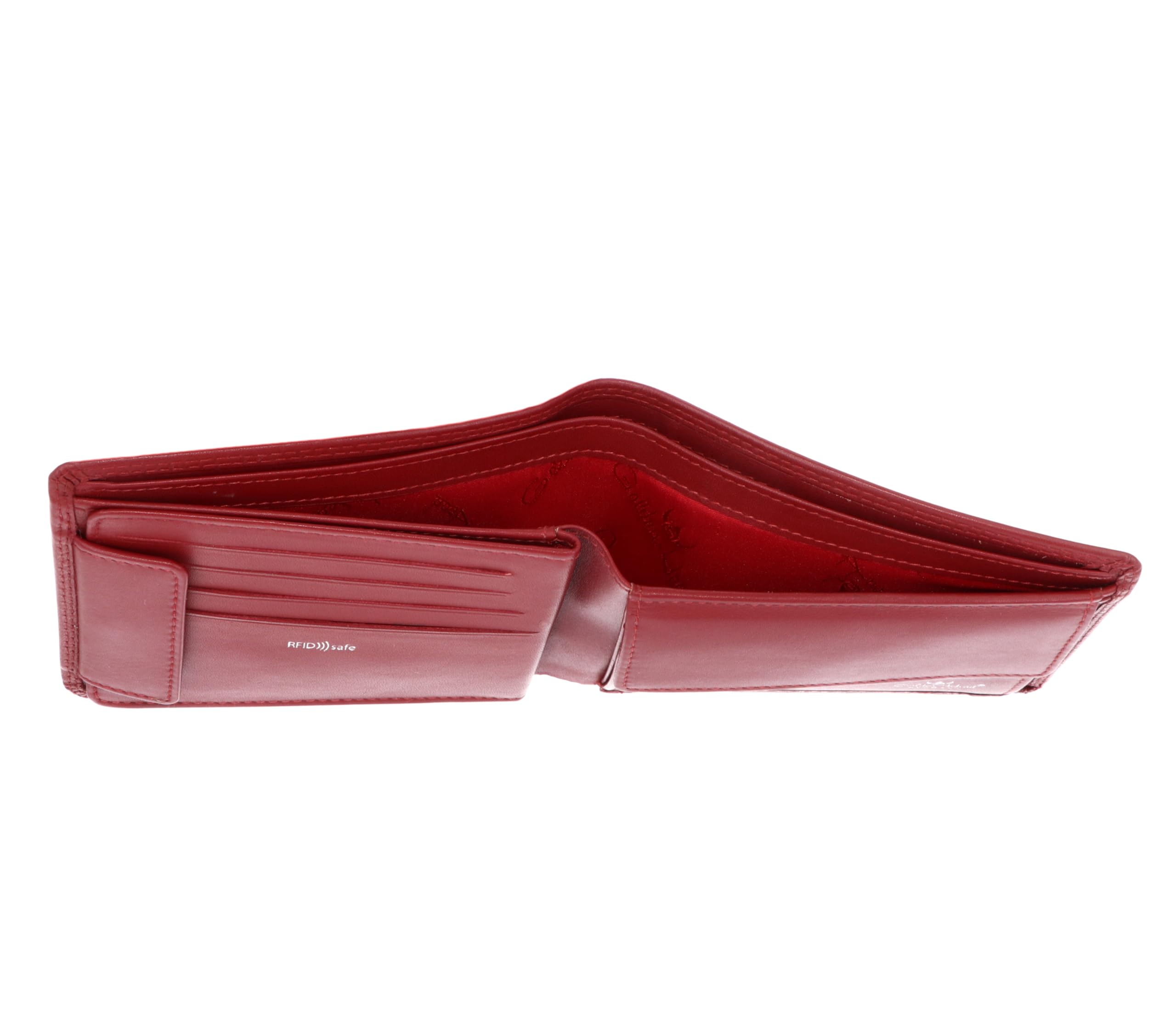 Golden Head Cuero Monedero Polo RFID Protect Scheintasche 1138 Rot Rojo Oscuro