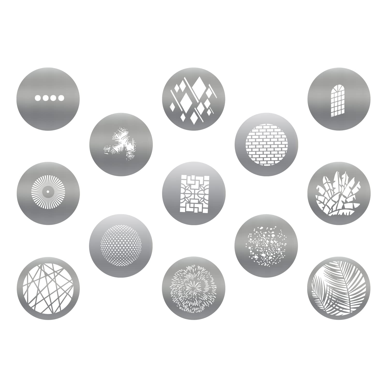 Amazon.com: SOONPHO 13pcs Round GOBO Kit I for Optical Snoot