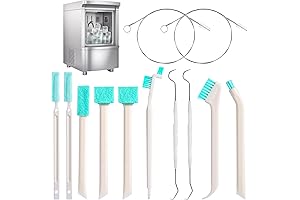 Premium Ice Maker Cleaners Set, 12Pcs Multi-Purpose Cleaning Brush Kit